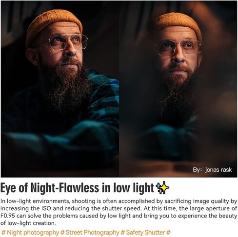 TTArtisan 35mm F0.95 APS-C Large Aperture Manual Focus Mirrorless Cameras Lens for EOS-M Mount Compatible with M1 M2 M3 M6 M6II M10 M50 M100 M200 in Kuwait