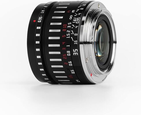 TTArtisan 35mm F0.95 APS-C Large Aperture Manual Focus Mirrorless Cameras Lens for EOS-M Mount Compatible with M1 M2 M3 M6 M6II M10 M50 M100 M200 in Kuwait