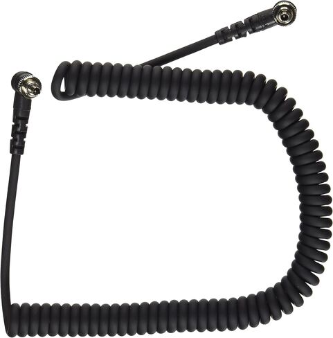 Nikon SC-15 3' PC Male to PC Male Coiled Sync Cord in Saudi Arabia