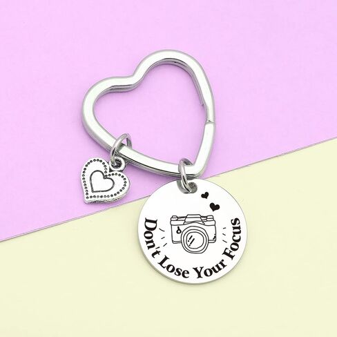 7RVZM Photography Keychain Camera Charm Keychain Camera Lovers Keyring in Saudi Arabia