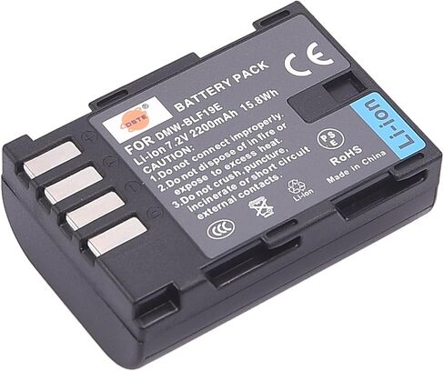 DSTE Replacement for DMW-BGGH5 Vertical Battery Grip + 2X DMW-BLF19 BLF19E Compatible Panasonic GH5 GH5S Lumix DC-GH5 Digital Camera in Saudi Arabia
