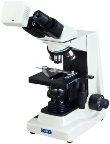 OMAX 40X-1600X مجهر مركب ثنائي العينين ذو خطة متقدمة مع كاميرا USB 1.3 ميجابكسل in Saudi Arabia