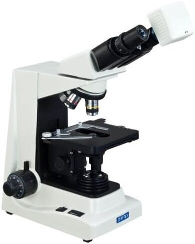 OMAX 40X-1600X مجهر مركب ثنائي العينين ذو خطة متقدمة مع كاميرا USB 1.3 ميجابكسل in Saudi Arabia