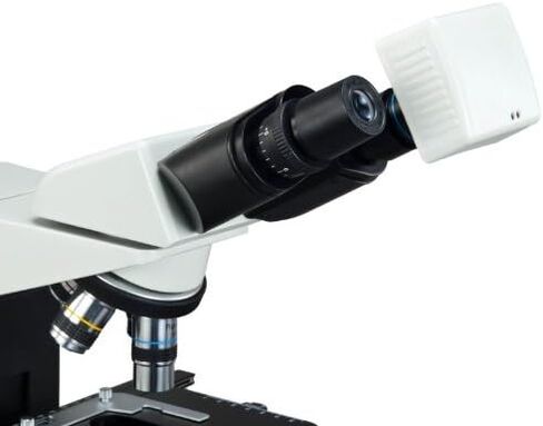OMAX 40X-1600X مجهر مركب ثنائي العينين ذو خطة متقدمة مع كاميرا USB 1.3 ميجابكسل in Saudi Arabia