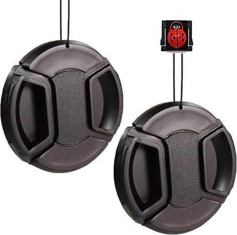 PCTC 72mm Front Lens Cap Lens Cover, 72mm Camera Lens Cap Cover for Nikon NIKKOR Z 24-70mm f/4 S Lens for Nikon Z6 Z7 Z 7II Z6 II Camera (2 Pack) in Saudi Arabia