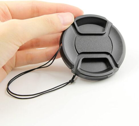 PCTC 72mm Front Lens Cap Lens Cover, 72mm Camera Lens Cap Cover for Nikon NIKKOR Z 24-70mm f/4 S Lens for Nikon Z6 Z7 Z 7II Z6 II Camera (2 Pack) in Saudi Arabia