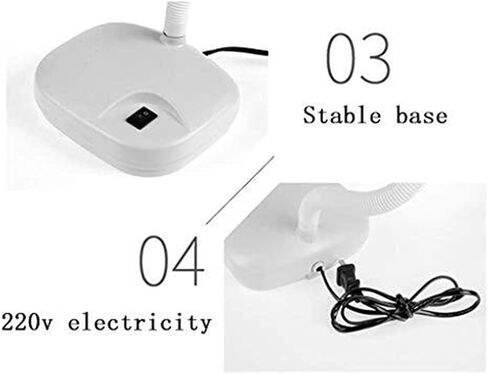 المكبر HD سطح المكتب مصباح زجاجي مكبر مع أضواء LED 5-10 مرات إصلاح الهاتف المحمول الإلكتروني المسنين القراءة تحديد المجهر in Kuwait