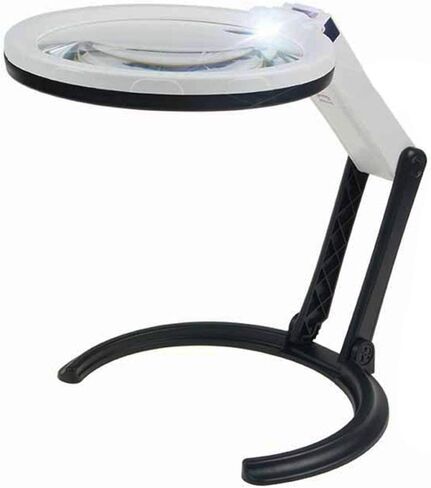 صيانة سطح المكتب عدسة مكبرة للقراءة لرجل يبلغ من العمر 10 مرات عالية الدقة LED in Kuwait