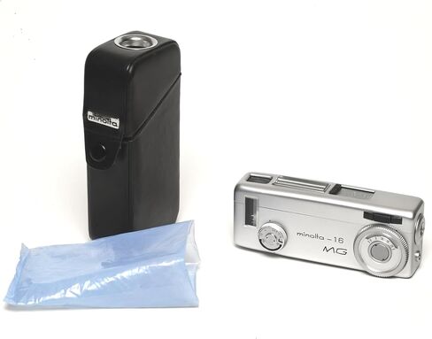 Minolta 16-MG Spy Camera With Leather Case - Reconditioned Collectible in Kuwait