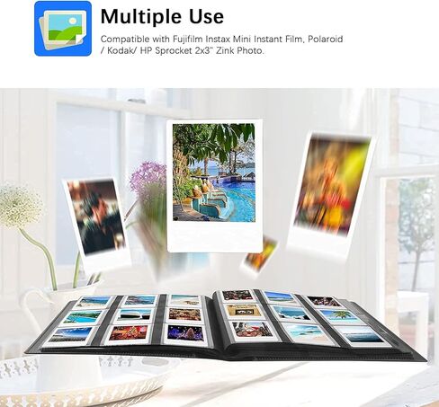 عبوتان، ألبوم صور 432 جيبًا لكاميرا Fujifilm Instax Mini، كاميرا بولارويد، لكاميرا Fujifilm Instax Mini 11 90 70 9 8+ 8 LiPlay الفورية، كاميرا Polaroid Snap SnapTouch PIC-300 Z2300 الفورية in Kuwait
