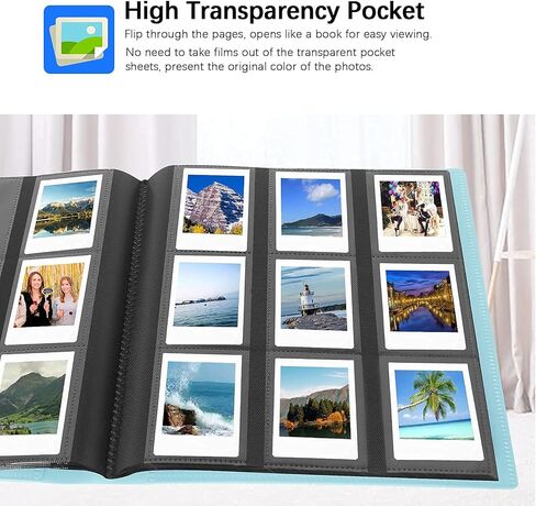 عبوتان، ألبوم صور 432 جيبًا لكاميرا Fujifilm Instax Mini، كاميرا بولارويد، لكاميرا Fujifilm Instax Mini 11 90 70 9 8+ 8 LiPlay الفورية، كاميرا Polaroid Snap SnapTouch PIC-300 Z2300 الفورية in Kuwait