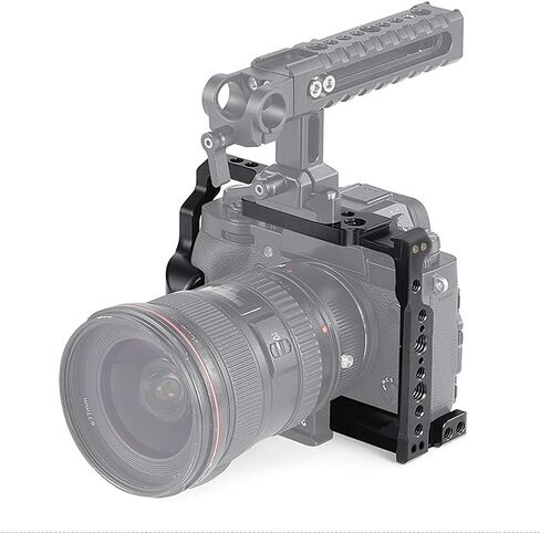 Foto4easy Professional Camera cage with Cold Shoe Mount and Quick Release Plate for Fujifilm X-T2 X-T3 Camera in Saudi Arabia