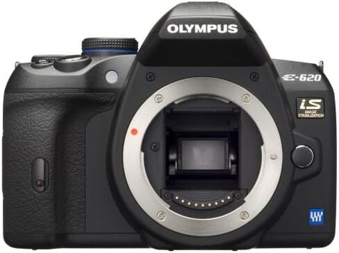 OM SYSTEM OLYMPUS Evolt E620 12.3MP DSLR with IS, 2.7-inch Swivel LCD with 14-42mm f/3.5-5.6 Zuiko Lens in Kuwait