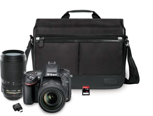 Nikon D610 24.3 MP CMOS FX-Format Digital SLR Camera with 24-85mm f/3.5-4.5G ED VR Auto Focus-S Nikkor Lens in Saudi Arabia