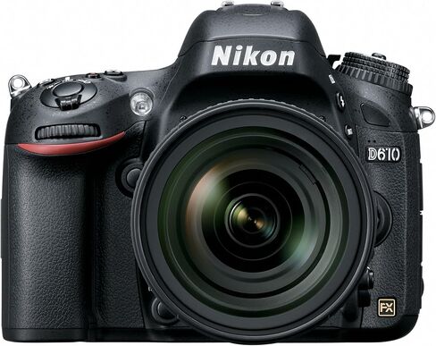 Nikon D610 24.3 MP CMOS FX-Format Digital SLR Camera with 24-85mm f/3.5-4.5G ED VR Auto Focus-S Nikkor Lens in Saudi Arabia