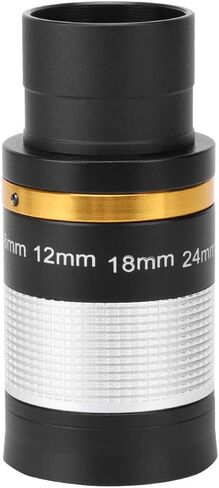 DAUERHAFT Zoom Eyepiece Lens,Astronomical Telescope Zoom Eyepiece Lens,8-24mm Zoom Eyepiece Optic Telescope Lens,with Fully Coated Optical Lens,for Star Watching Astronomical Use,1.25In Telescopes in Saudi Arabia