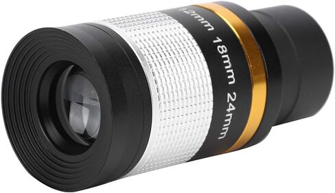 DAUERHAFT Zoom Eyepiece Lens,Astronomical Telescope Zoom Eyepiece Lens,8-24mm Zoom Eyepiece Optic Telescope Lens,with Fully Coated Optical Lens,for Star Watching Astronomical Use,1.25In Telescopes in Saudi Arabia