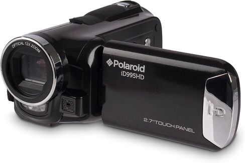 Polaroid 4K Video Camera, Wi-Fi Ultra HD Camcorder with 18x Digital Zoom, 3" IPS Touchscreen Video Recorder with Night vision, Vlogging Camera with 3.5mm Microphone Jack, Rechargeable, SD Card Slot in Kuwait
