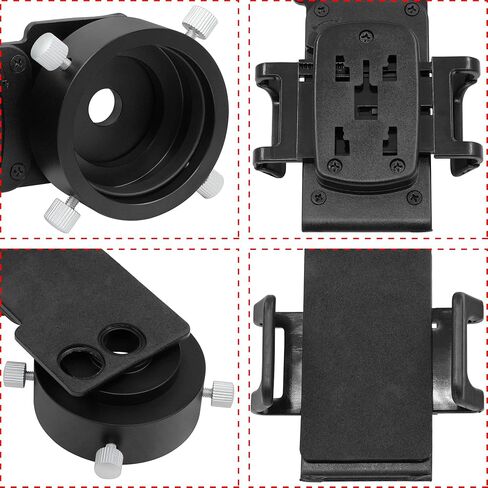 Tydeux Smartphone iPhone Adapter with T2 Thread and Eyepiece Adapter 44-52mm - for Photography with telescopes and Spotting Scope or Binoculars in Saudi Arabia