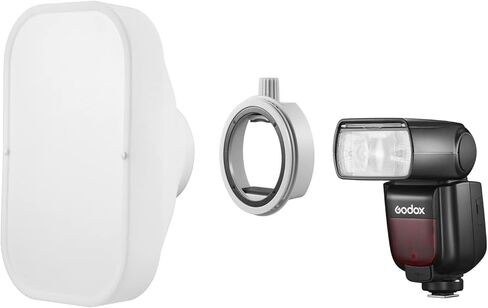 Godox ML-CS1625 Flash Diffuser with 3 Adapters, Modifier softbox kit for Godox ML60 ML60Bi ML30 ML30Bi V1 V860III V850III TT685II TT600 AD300Pro AD400Pro in Kuwait