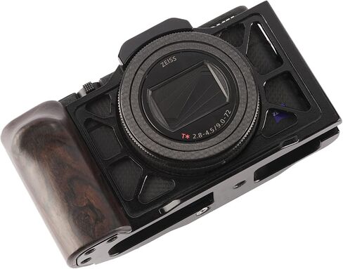 RX100M7/RX100M6 cage Enhanced Grip to Protect Camera from wear for Sony RX100M7/RX100M6/RX100VI/RX100VII Camera -O-RX100M7-R | Enhanced Grip, Protects Camera from Wear, For Sony RX100M7/RX100M6/RX100VI/RX100VII, O-RX100M7-R in Saudi Arabia