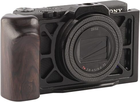 RX100M7/RX100M6 cage Enhanced Grip to Protect Camera from wear for Sony RX100M7/RX100M6/RX100VI/RX100VII Camera -O-RX100M7-R | Enhanced Grip, Protects Camera from Wear, For Sony RX100M7/RX100M6/RX100VI/RX100VII, O-RX100M7-R in Saudi Arabia