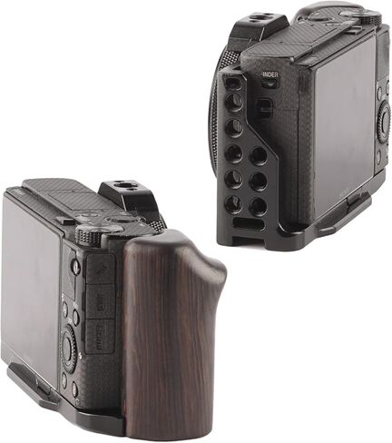 RX100M7/RX100M6 cage Enhanced Grip to Protect Camera from wear for Sony RX100M7/RX100M6/RX100VI/RX100VII Camera -O-RX100M7-R | Enhanced Grip, Protects Camera from Wear, For Sony RX100M7/RX100M6/RX100VI/RX100VII, O-RX100M7-R in Saudi Arabia