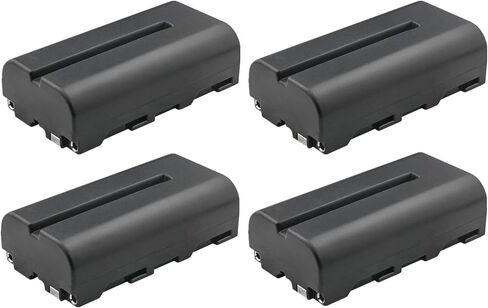 Kastar 2-Pack NP-F550 / NP-F570 Li-ion Battery 7.4V 2900mAh Replacement for FEELWORLD T7 Plus 7 INCH 3D LUT, T7 7 INCH IPS 1920X1200 4K HDMI, T756 7 INCH IPS Full HD 1920X1200 DSLR Camera Monitor in Saudi Arabia