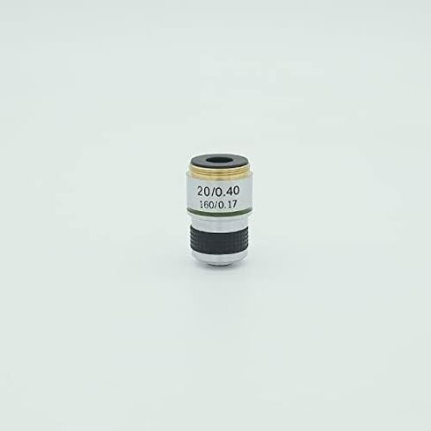 Handheld Digital Microscope Accessories 185 Microscope Objective, 20X Biological Microscope Parts Accessories Microscope Accessories (Color : Silver) in Kuwait