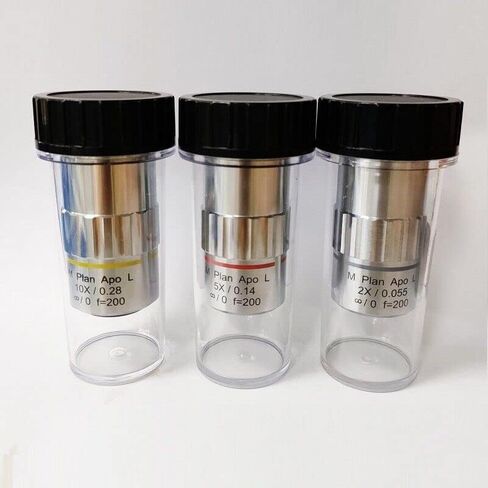 M26 Metallographic Microscope Long Working Distance APO Plan Objectives F=200 95mm Visible Achromatic Objective Lens (Color : 50X) in Saudi Arabia