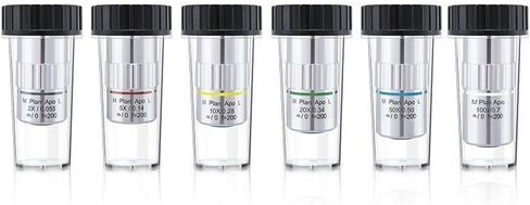 M26 Metallographic Microscope Long Working Distance APO Plan Objectives F=200 95mm Visible Achromatic Objective Lens (Color : 50X) in Saudi Arabia