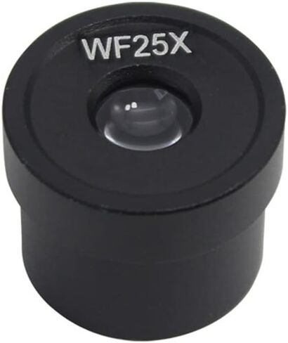 Microscope Accessories Kit Microscope Eyepiece WF 25X Full Metal 23.2mm Interface with Optical Glass Lens Microscope Eyepiece Microscope Slides in Saudi Arabia