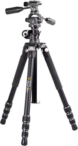 Vanguard VEO3T+ 264AT Aluminum Travel Tripod with Multi-Angle Center Column for Overhead Shots in Saudi Arabia