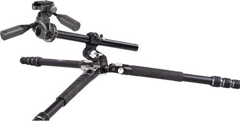 Vanguard VEO3T+ 264AT Aluminum Travel Tripod with Multi-Angle Center Column for Overhead Shots in Saudi Arabia
