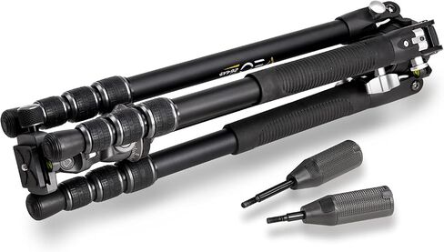 Vanguard VEO3T+ 264AT Aluminum Travel Tripod with Multi-Angle Center Column for Overhead Shots in Saudi Arabia
