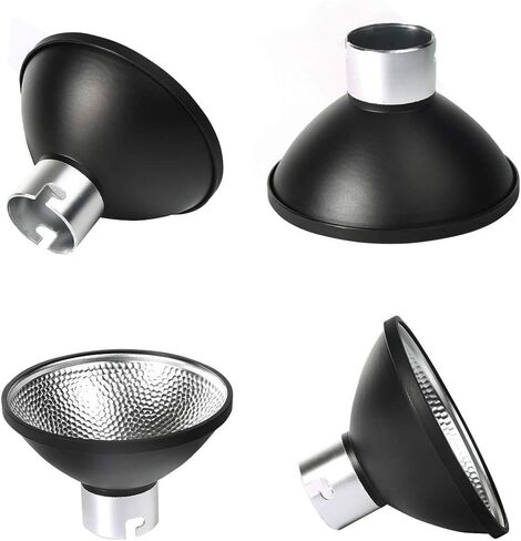 Godox AD-M Standard Reflector Beauty Dish with 5 Color Filters for Godox AD200 AD200PRO AD180 AD360 AD360II Camera Flashes in Saudi Arabia