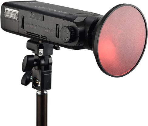 Godox AD-M Standard Reflector Beauty Dish with 5 Color Filters for Godox AD200 AD200PRO AD180 AD360 AD360II Camera Flashes in Saudi Arabia