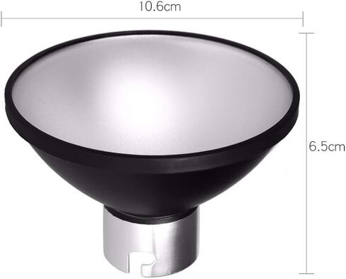 Godox AD-M Standard Reflector Beauty Dish with 5 Color Filters for Godox AD200 AD200PRO AD180 AD360 AD360II Camera Flashes in Saudi Arabia