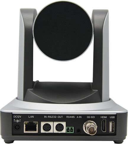 HaiweiTech 2.0 MP IP POE NDI Camera 3G-SDI HDMI PTZ Camera 1080P 60 FPS, 20X Optical Zoom 10X Digital Zoom Church Live Streaming Camera Broadcast Conference Education Events in Kuwait