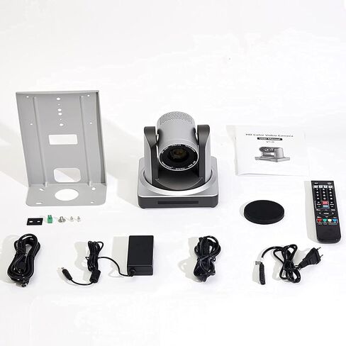 HaiweiTech 2.0 MP IP POE NDI Camera 3G-SDI HDMI PTZ Camera 1080P 60 FPS, 20X Optical Zoom 10X Digital Zoom Church Live Streaming Camera Broadcast Conference Education Events in Kuwait