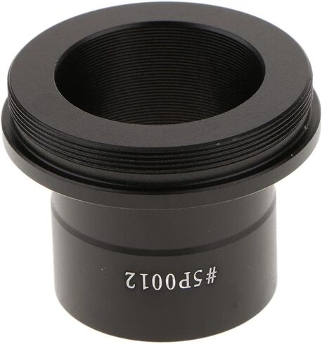 Microscope Accessories Kit Metal 1.25inch T Adapter, 1.25'' to T2 / 1.25 Inch Eyepiece Insertion to M42 Telescope T Adapter Microscope Slides in Saudi Arabia