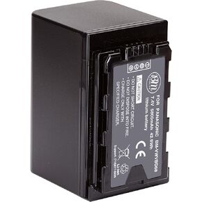BM Premium VW-VBD58 Battery for Panasonic AG-VBR59, BGH1, HC-X1, HC-X1500, HC-X2000, AG-CX10, AG-CX350, AG-UX180, AG-AC30, AG-UX90, AG-DVX200, HC-MDH3E, AJ-PX270, AJ-PX230 Camcorders in Saudi Arabia