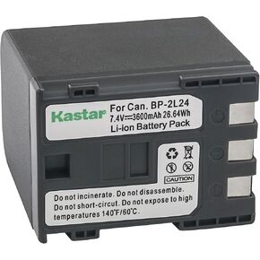 Kastar Battery Replacement for Canon BP-2L12 BP-2L13 BP-2L14 BP-2L24H and FV500, HG10, HV20, HV30, iVIS DC300, iVIS HG10, iVIS HV30, IXY DV3, DV5, DVM3, VIXIA HG10,HV30, HV40, FVM, MD, MV, MVX, Optura in Saudi Arabia