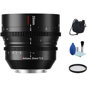 7artisans 35mm 50mm 85mm T2.0 Full Frame Cine Lens Kit Large Aperture Cinematic Professional Film Lens for Leica/Sigma/Lumix/Panasonic L Mount Camera in Saudi Arabia