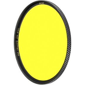 B+W 49mm Basic Black & White (Yellow) MRC 022M Glass Filter in Kuwait