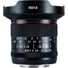 Meike MK-8mm f2.8 Ultra Wide Circular Prime Manual Focus Fisheye Lens for Olympus Panasonic Lumix MFT Micro 4/3 Mount Mirrorless in Saudi Arabia