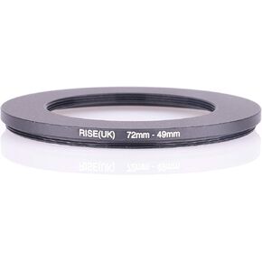 Rise(UK) 72-49/52/55/57/58/62/67 74-72 77-74/52/55/58/62/67/72/74 Step Down Filter Ring Adapter (72mm-67mm) in Kuwait