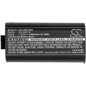 3400mAh Battery Compatible with Logitech UE MegaBoom, S-00147