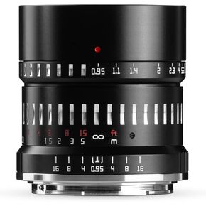 TTArtisan 50mm F0.95 APS-C Large Aperture Portrait Prime Lens for L-Mount Camera Lecia T, TL, TL2, CL, Sigma FP in Saudi Arabia