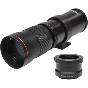 عدسة تكبير يدوية عالية الطاقة 420-800 مم f/8.3 لعدسة كانون الرقمية EOS Rebel EOS-M, EOS M2, EOS M5, EOS M6, EOS M6 Mark II, EOS M10, EOS M50, EOS M50 II, EOS M100, كاميرات EOS M200 in Saudi Arabia
